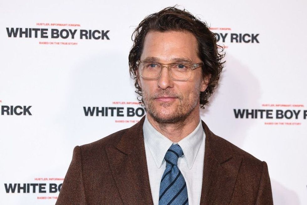 Matthew McConaughey on red carpet