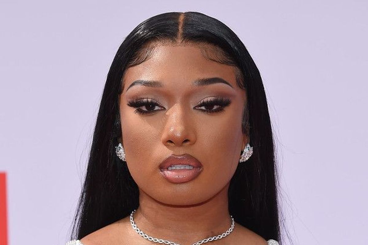 Megan Thee Stallion at the 2021 BET Awards