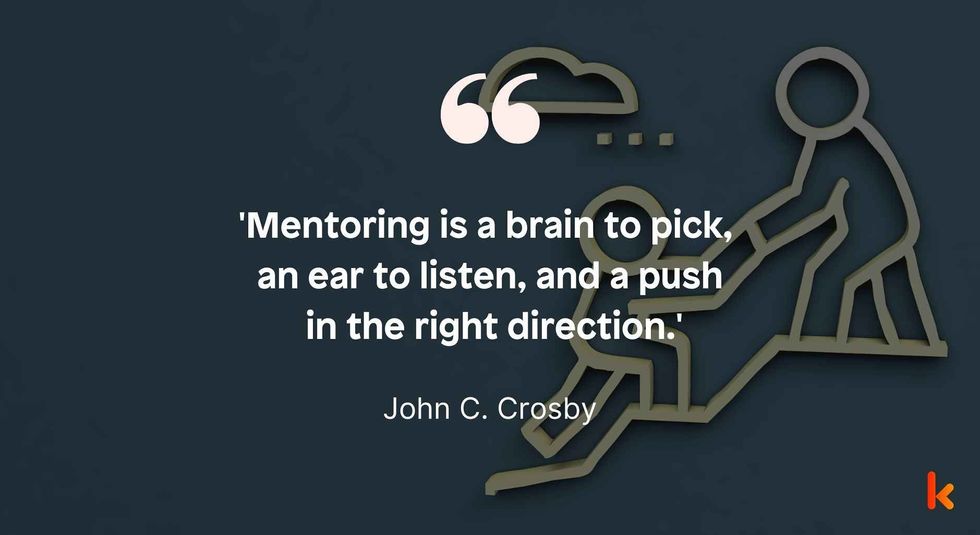 Mentor quote by John C. Crosby.