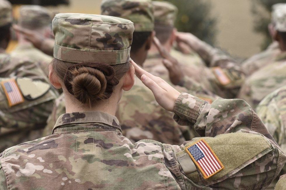 Military forces of the United States of America. 