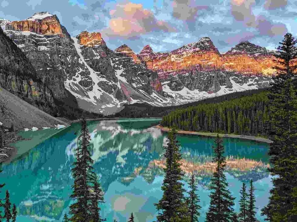 Moraine Lake is one of the most photographed lakes in the world. Read on to discover more Banff National Park facts.