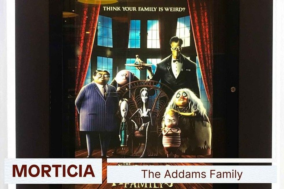 Morticia Addams from The Addam Family