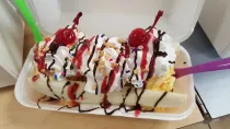 National Banana Split Day is the day for you to enjoy this amazing dessert served in a long dish.