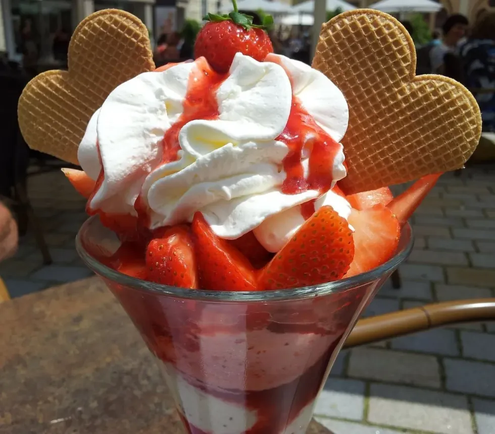 National Strawberry Sundae Day is a fun way to enjoy this delicious dessert with some strawberry sauce on hot summer days.