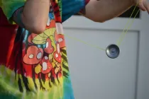 National Yo-Yo day fact: yo-yo's were rediscovered at a toy in the '90s that children still own and play with today.