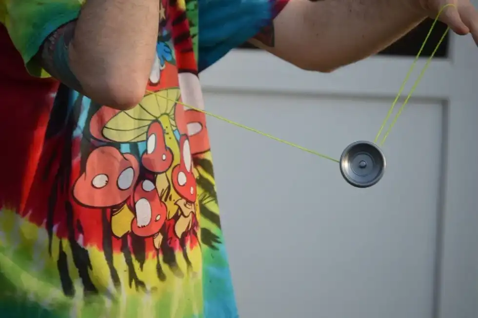 National Yo-Yo day fact: yo-yo's were rediscovered at a toy in the '90s that children still own and play with today.