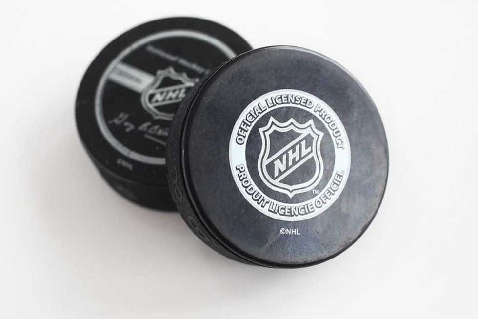 NHL stamped licensed product