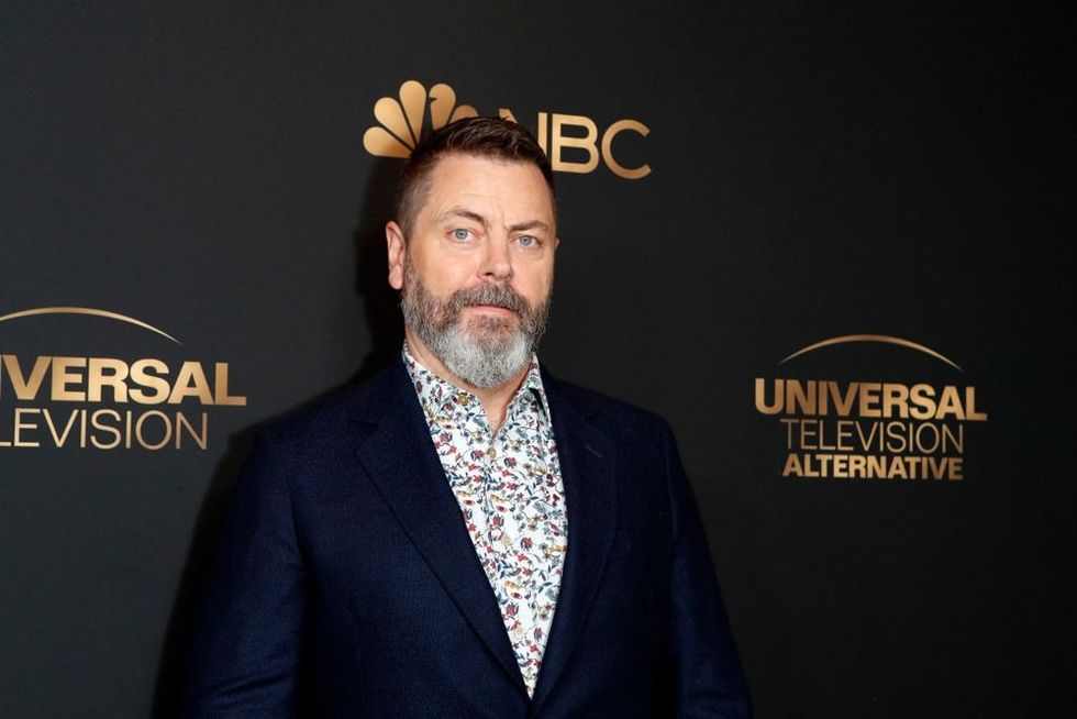 Nick Offerman at the NBC And Universal EMMY Nominee Celebration