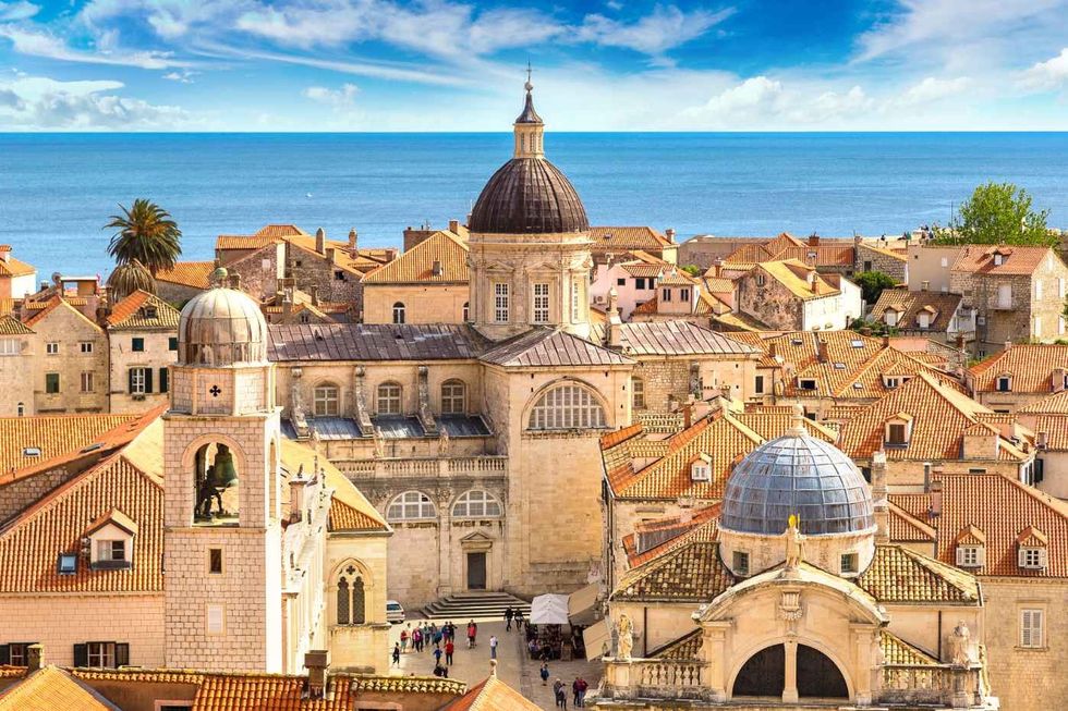 Old city Dubrovnik in a beautiful summer day, Croatia