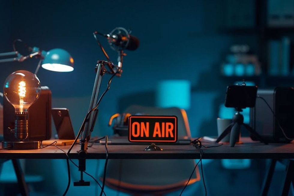 On Air sign board