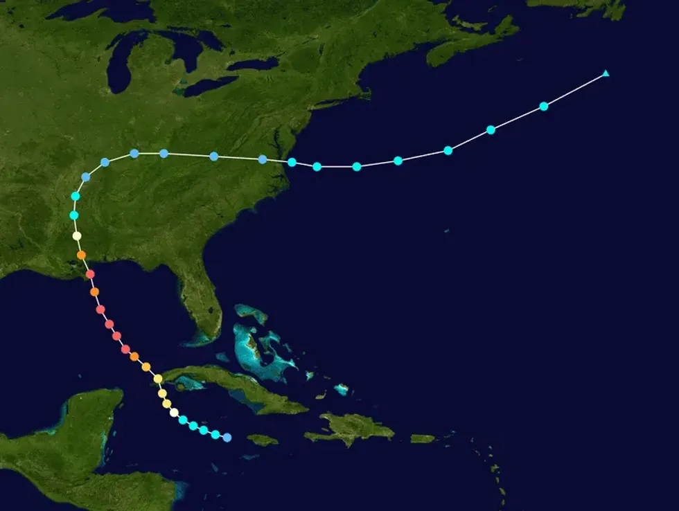 One of the Hurricane Camille facts is that it was a category five tropical cyclone.