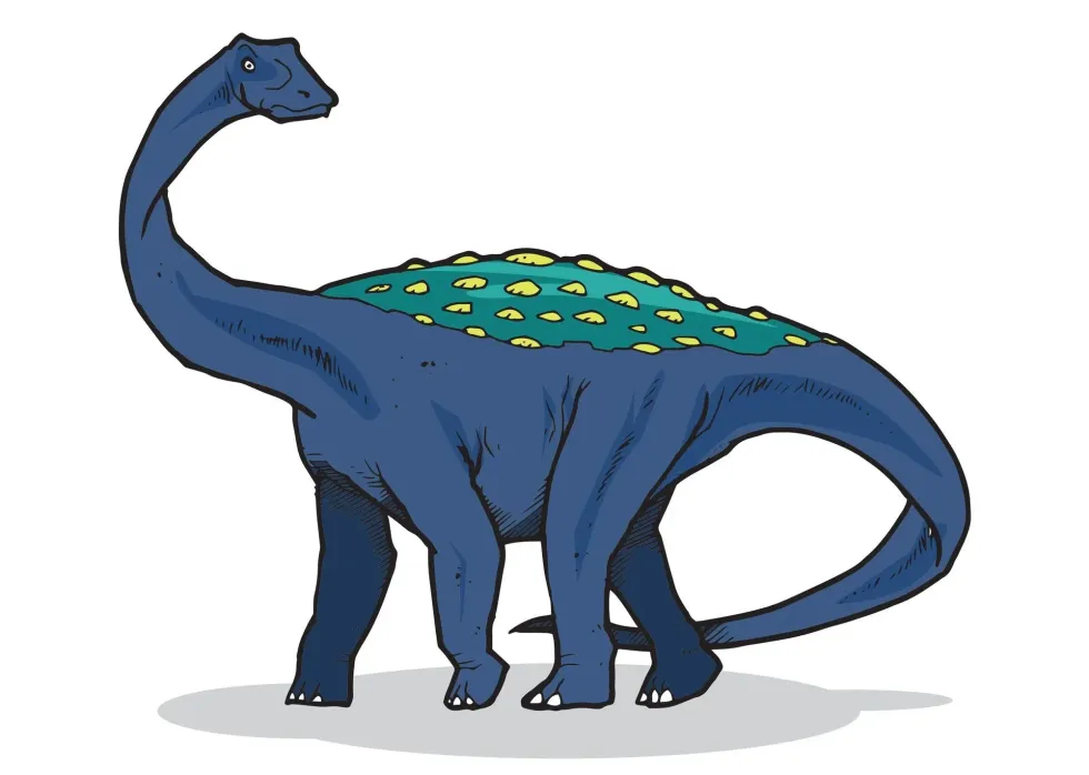 One of the interesting Quaesitosaurus facts is that it had a long neck and a long, whip-like tail.
