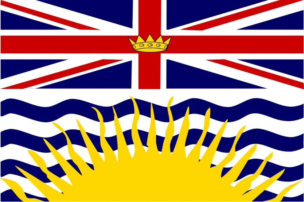 One of the many intriguing British Columbia facts is that the flag of British Columbia comprises a conglomeration of different symbols.