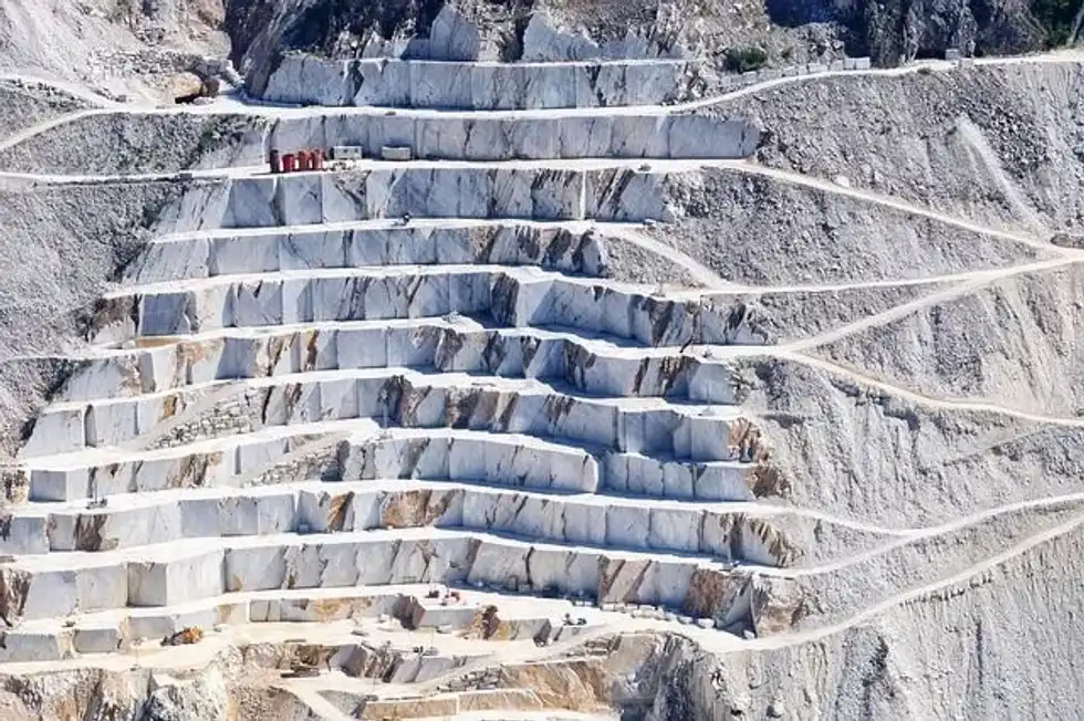 One of the more interesting marble facts is that marble is actually limestone that has undergone various geological processes, like compression and exposure to heat.