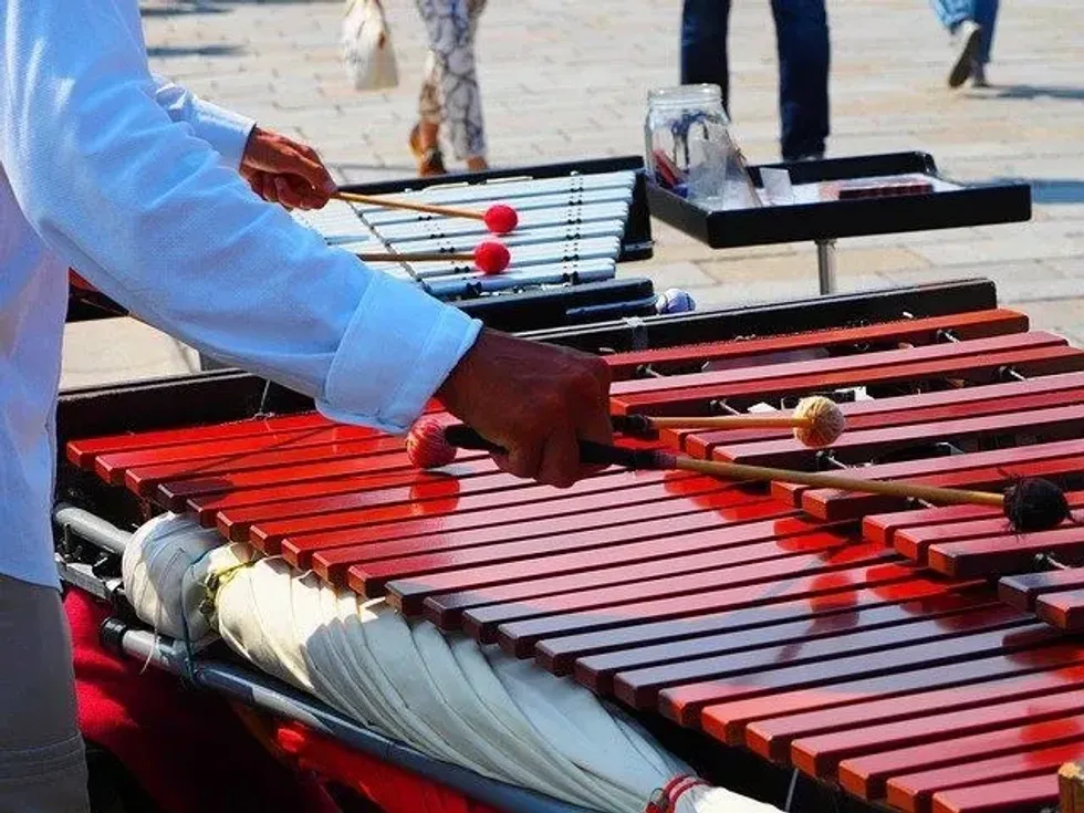 One of the most astonishing xylophone facts is that rosewood or, more typically, Kelon, or extremely durable fiberglass, is used to make the xylophone bars.