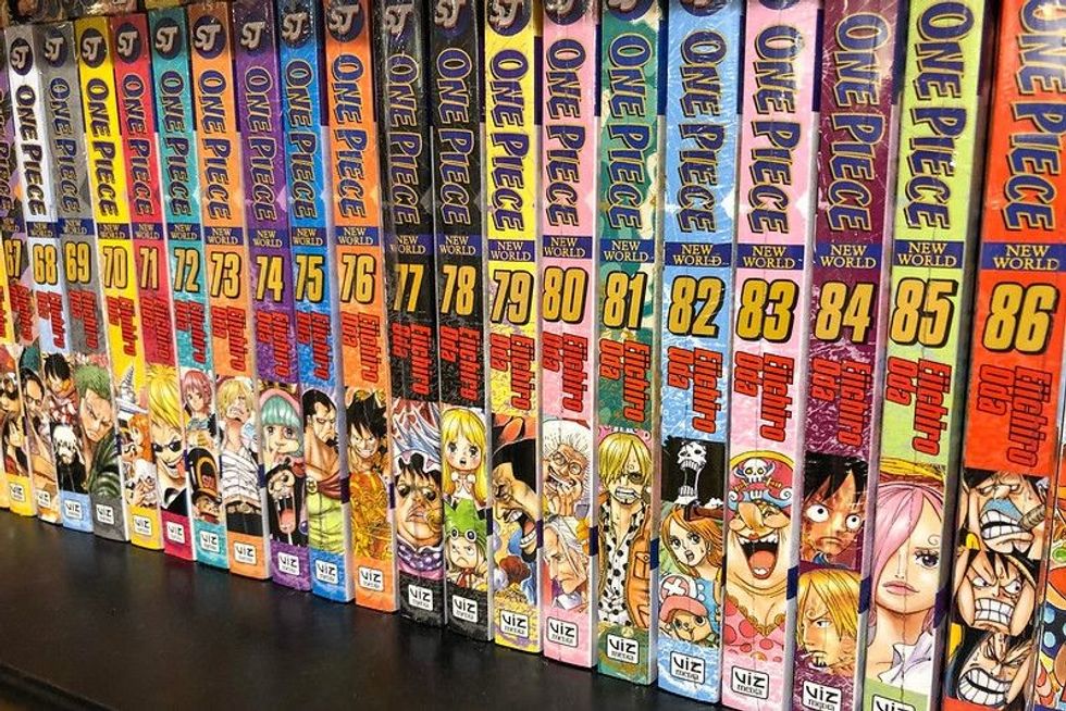 One Piece Manga Cartoon Comic Books