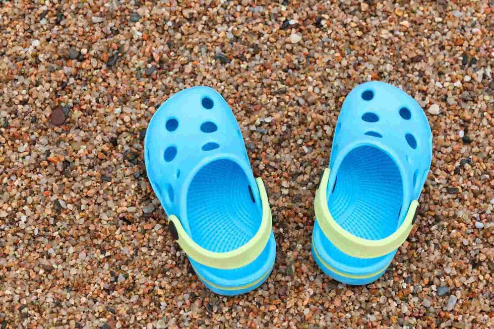 Pair of blue slippers amazing fact
