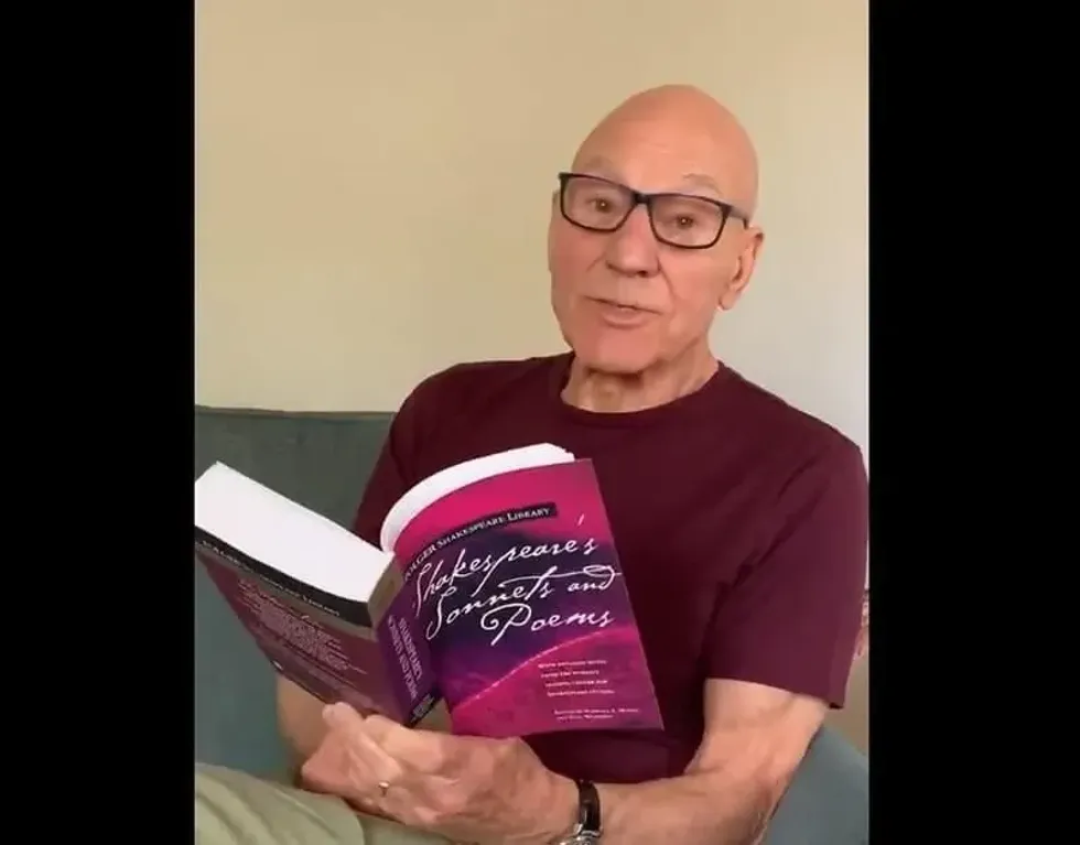 Patrick Stewart Reading Stories and Sonnets