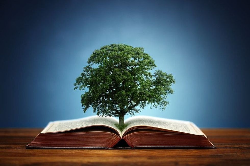 Philosopher book on desk