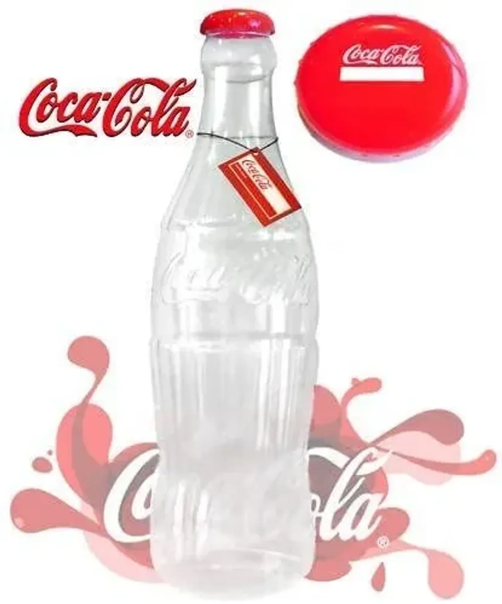 Plastic Coca Cola Savings Money Box.