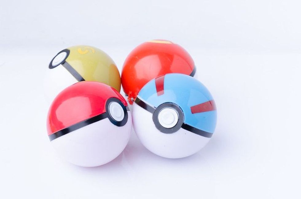 Pokeballs used to catch Pokemons - Nicknames