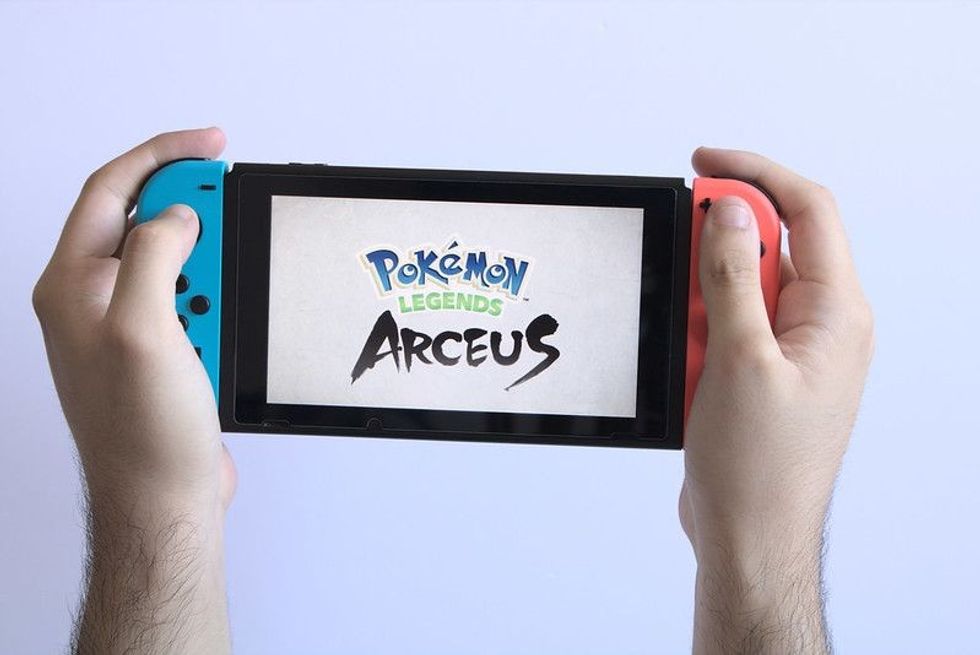 Pokemon Legends Arceus game on Nintendo Switch