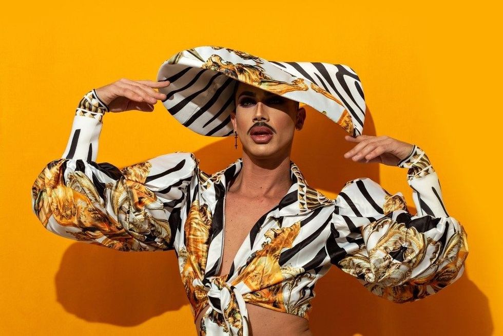Portrait of Marvellous Drag Queen Diva