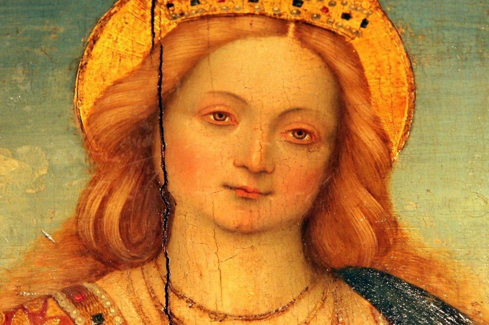 Portrait of Saint Catherine of Alexandria