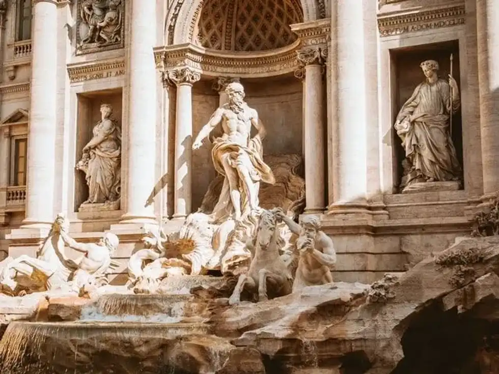 Poseidon was the Greek God of the sea. 
