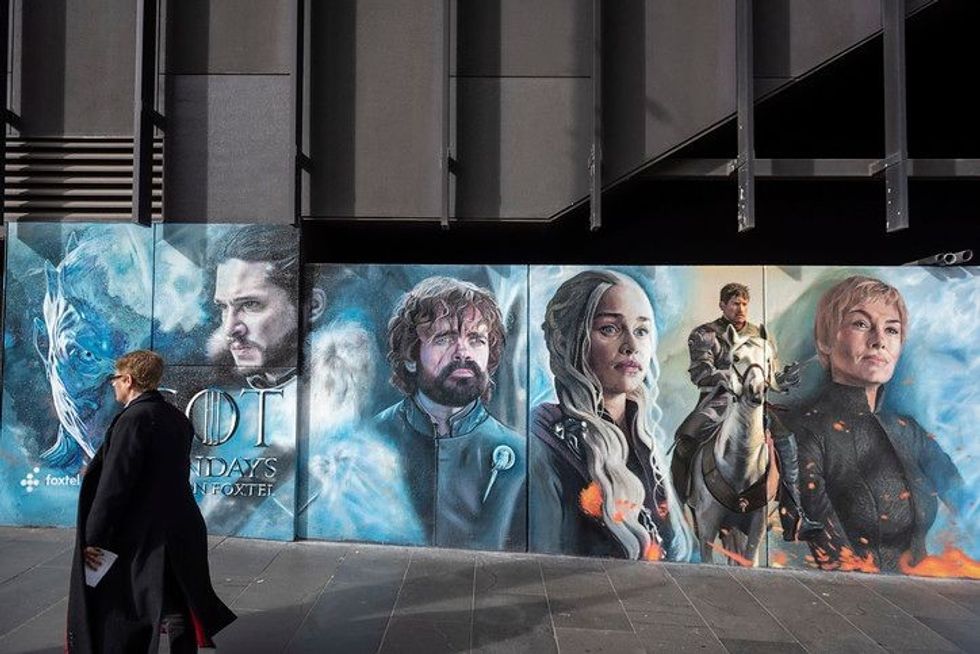 Poster of game of thrones