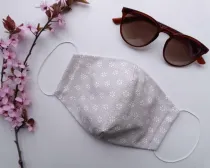 Pretty homemade face mask.