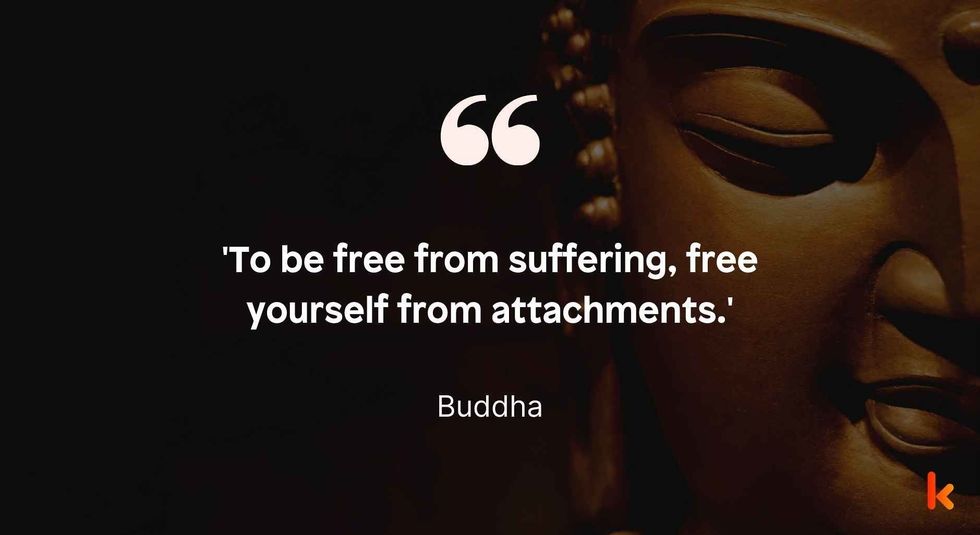Quote About Attachment by Buddha
