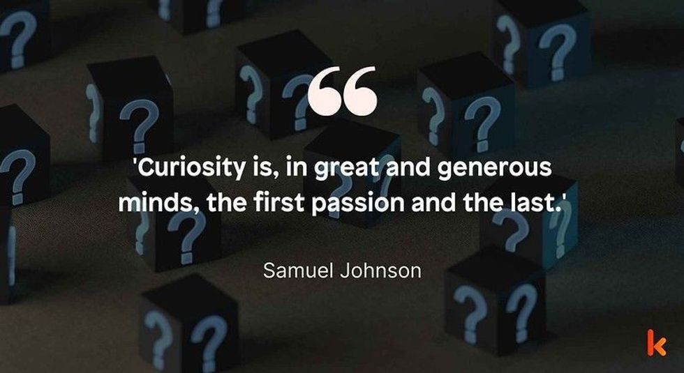 Quote About Curiosity by Samuel Johnson
