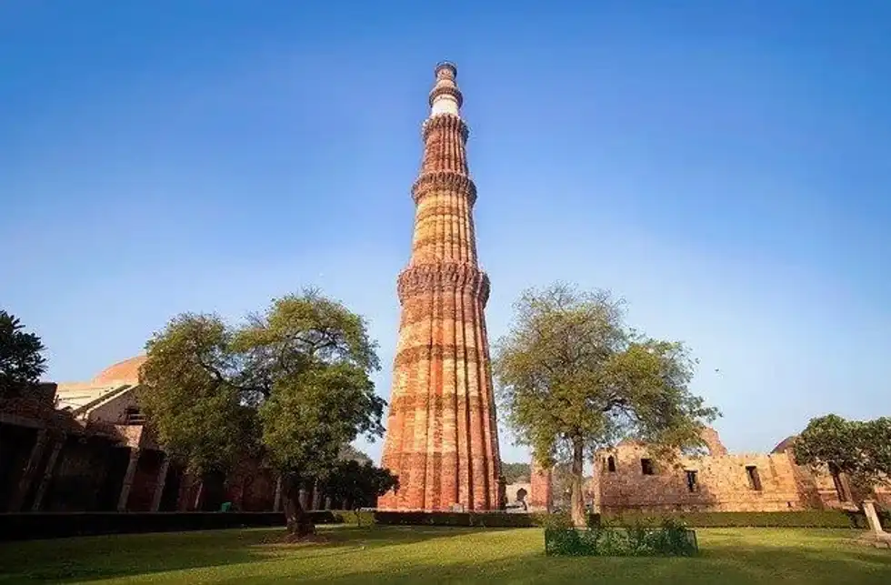 Qutub in Arabic means axis or pole. Read more Qutub Minar facts.