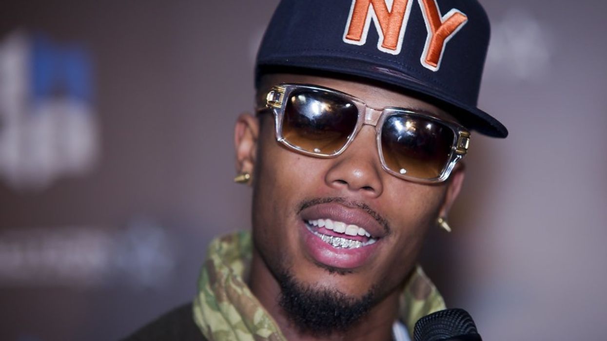 Rap artist B.O.B attends the VIP All-Star party hosted by Dwight Howard and Adidas on Feb. 24, 2012, in Orlando Florida.