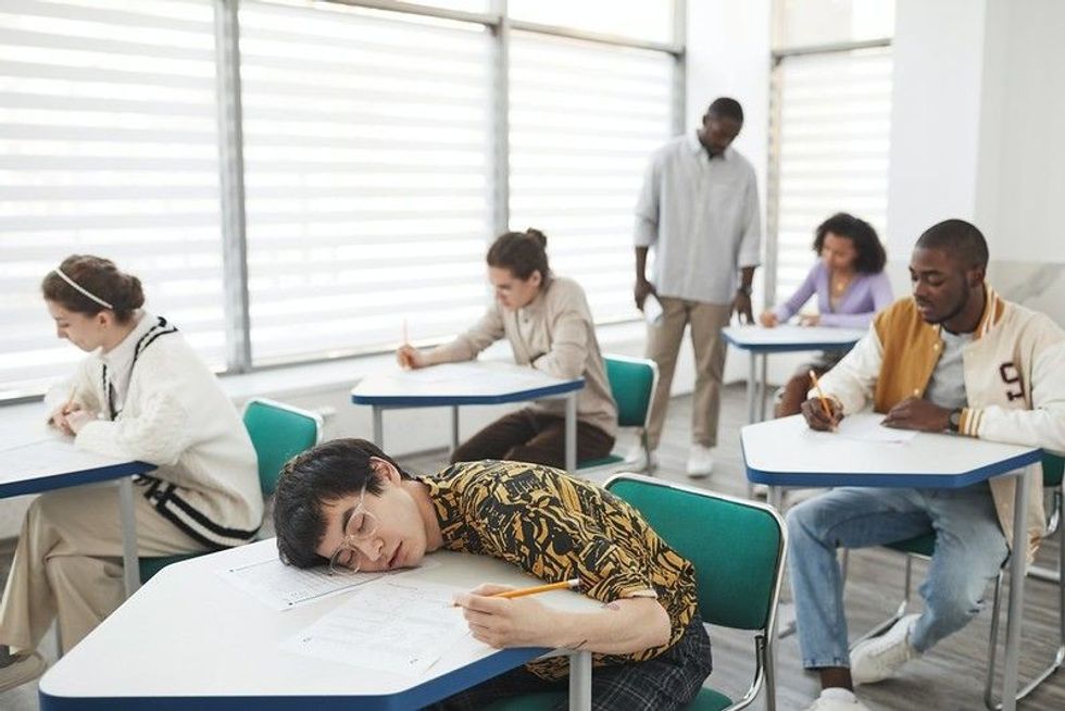 Read some funny exam quotes for students at Kidadl.