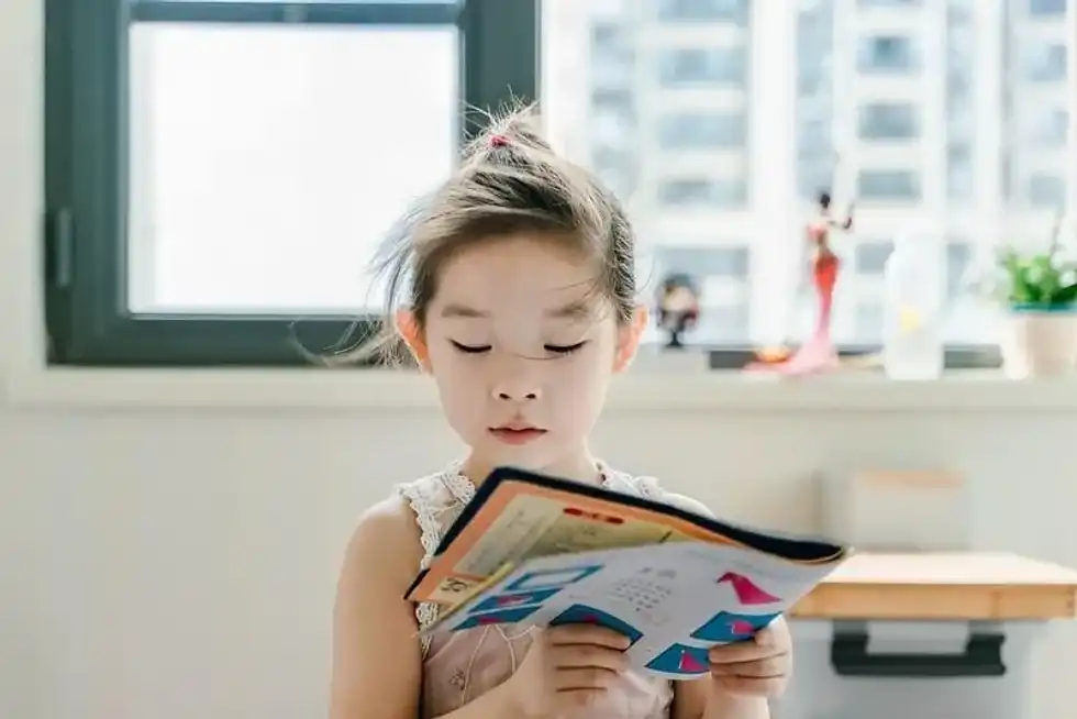 reception child reading