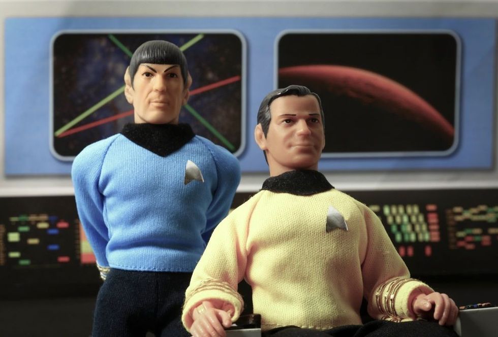 Recreation of a scene from Star Trek