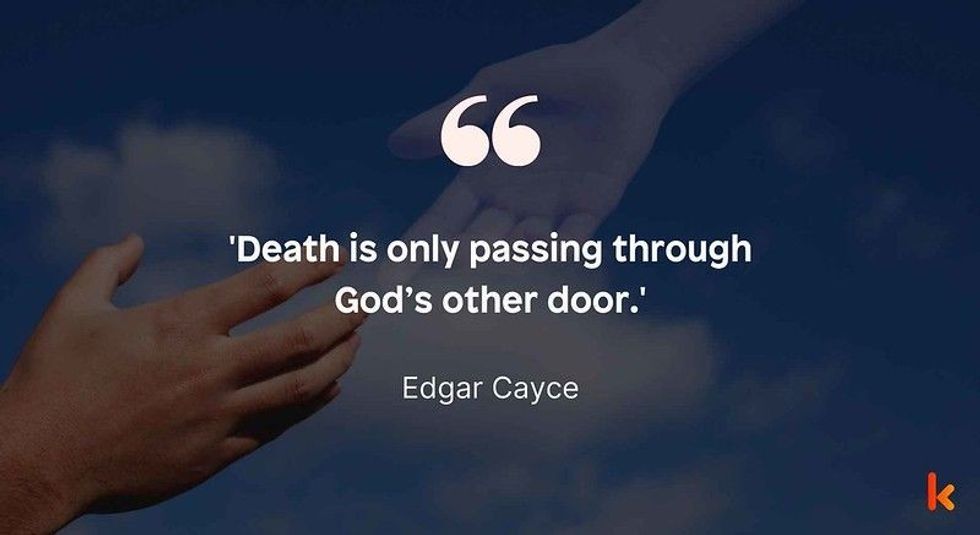 Rest In Peace Quote by Edgar Cayce