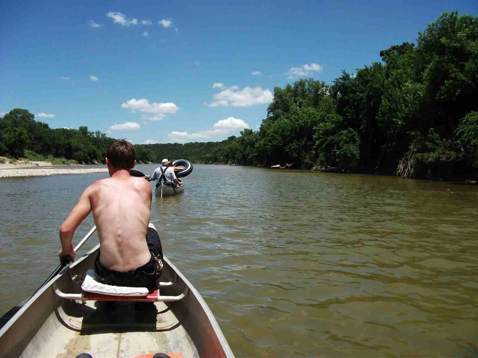 Rich ecosystem and history surrounds the Brazos River.
