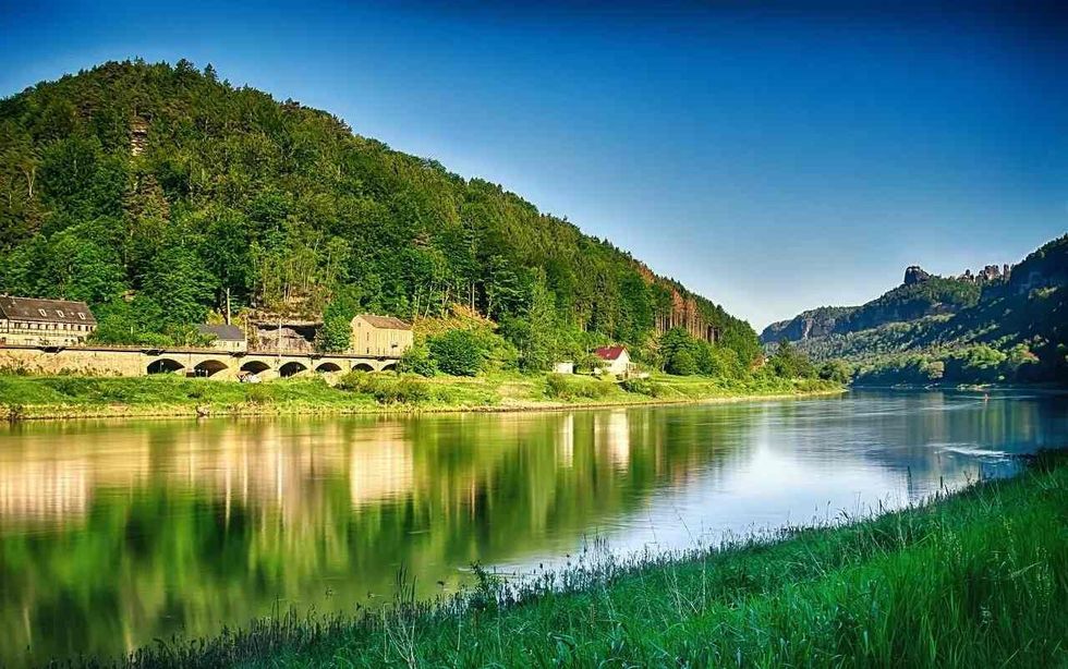 River Elbe is a major river in the European continent