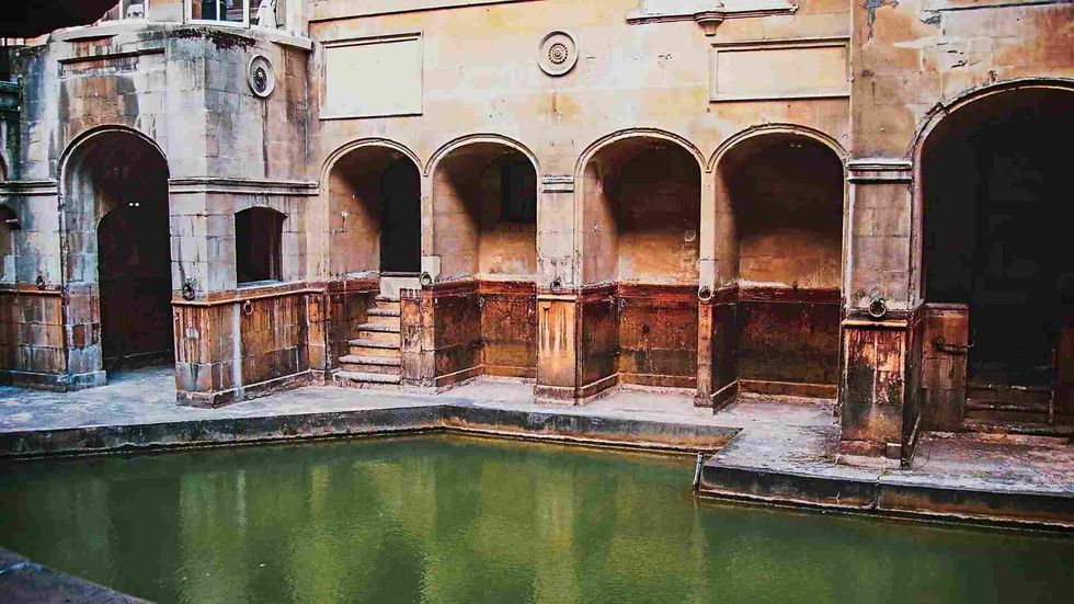 Romans elevated Greek bath culture