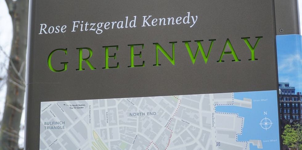 Rose Fitzgerald Kennedy Greenway in Boston