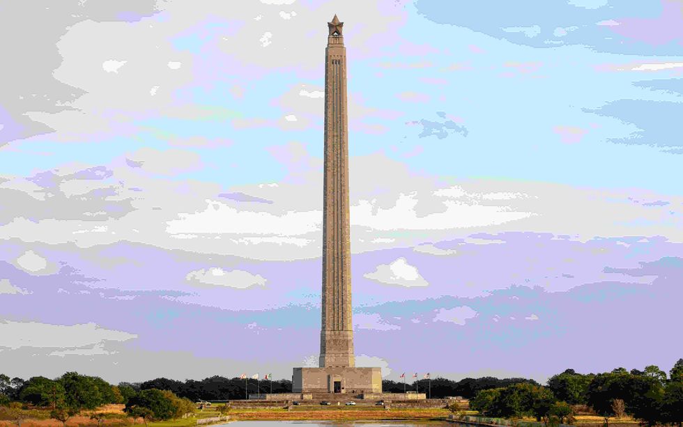 San Jacinto Museum of History monument