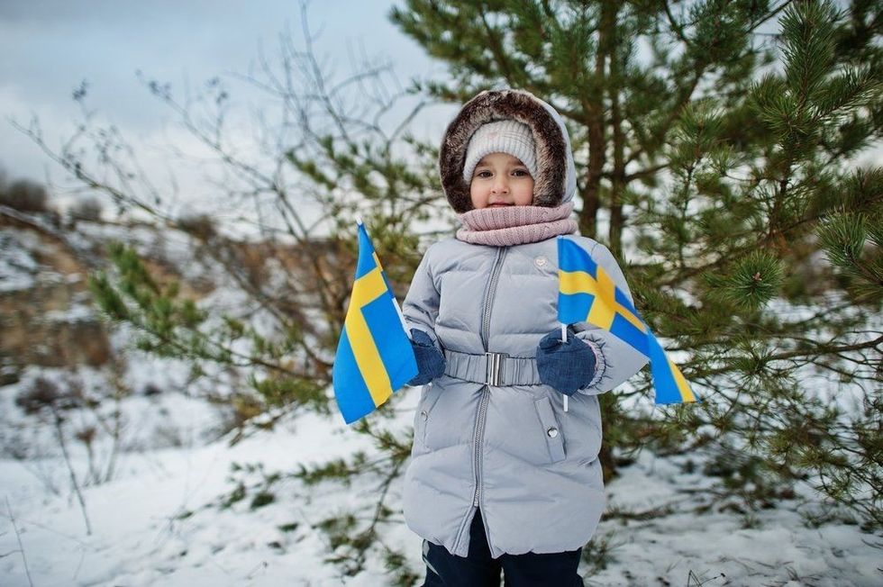 Scandinavian baby girl
