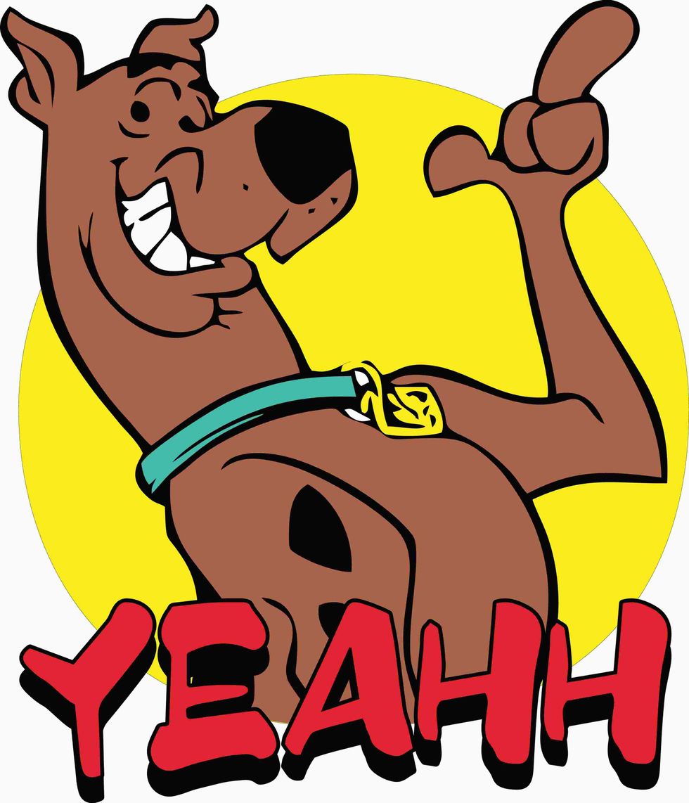 Scooby Doo Funny Vector Art