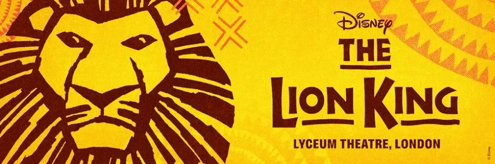 See award-winning musical The Lion King at the Lyceum Theatre.