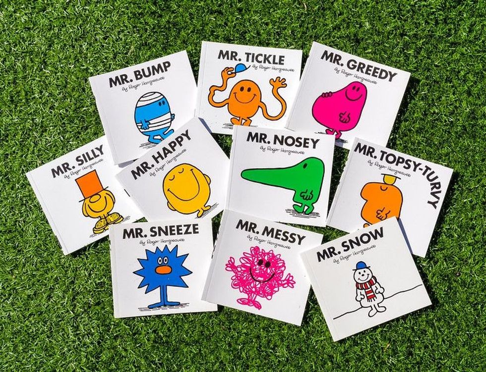Selection of Mr Men children's books written by Roger Hargreaves
