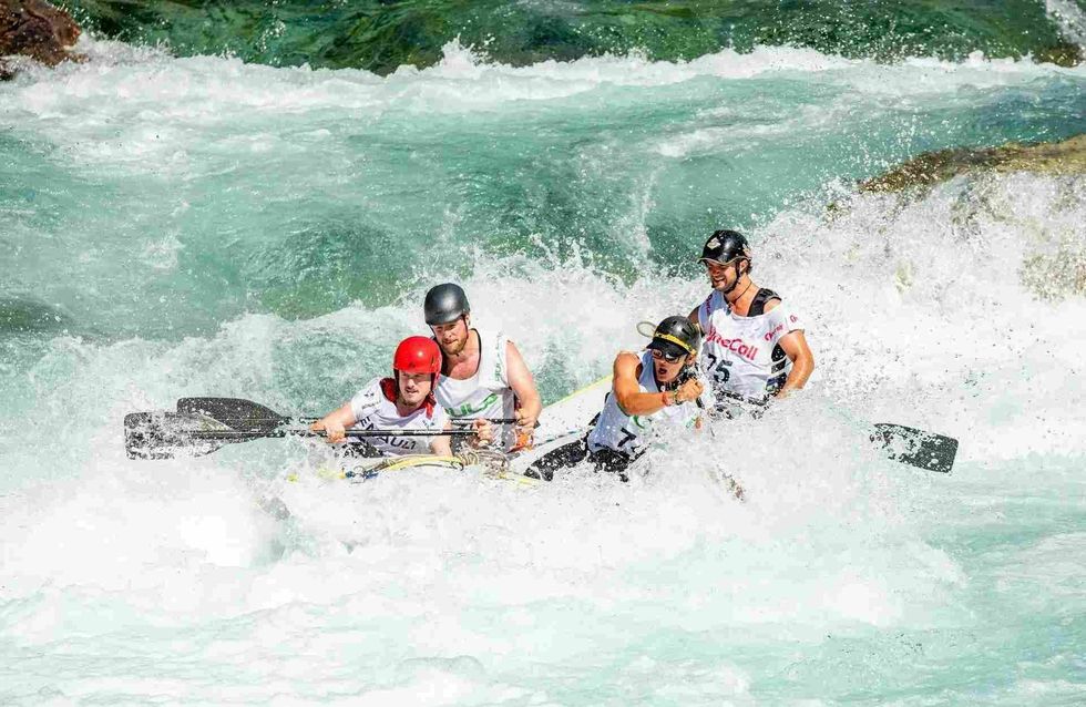 shallow stretches of water are called rapids