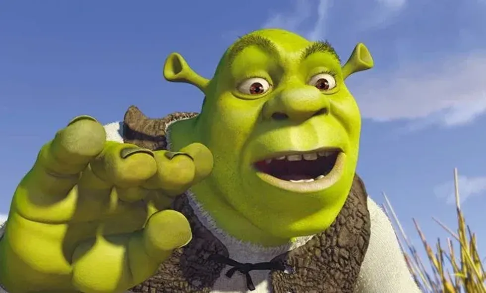 Shrek closeup